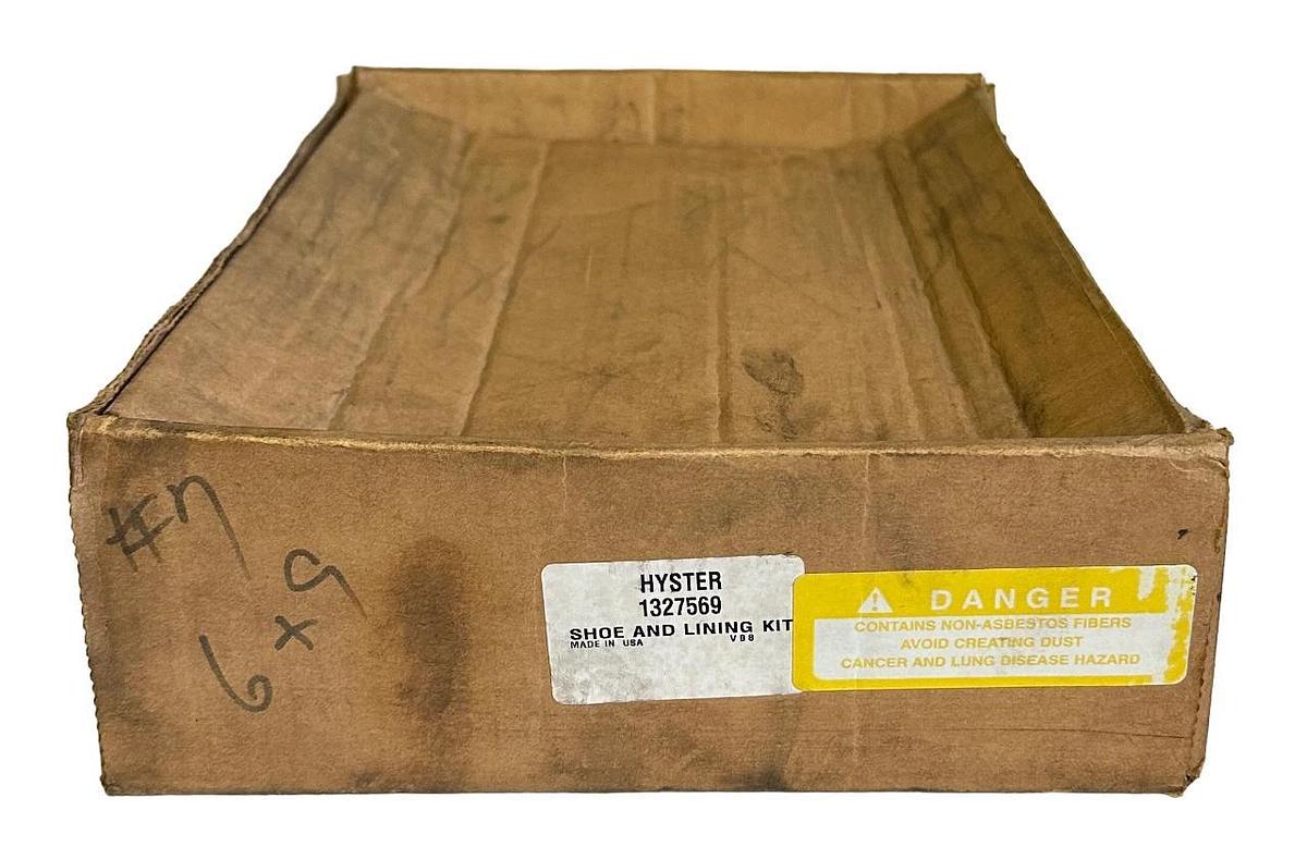 NEW HYSTER 1327569 / HY1327569 OEM SHOE AND LINING KIT FOR FORKLIFT