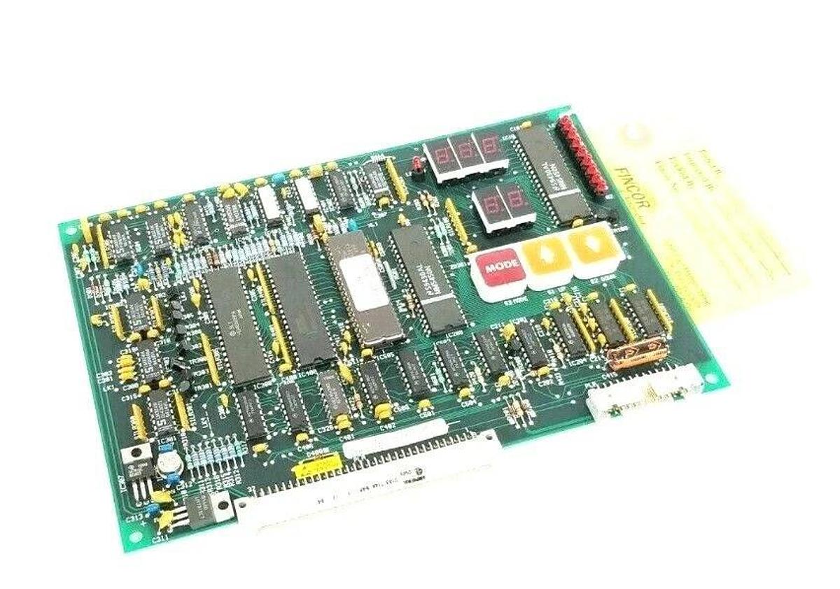 Used BOSTON / FINCOR 106168601HM-B LOGIC BOARD REV: B 106168601HM