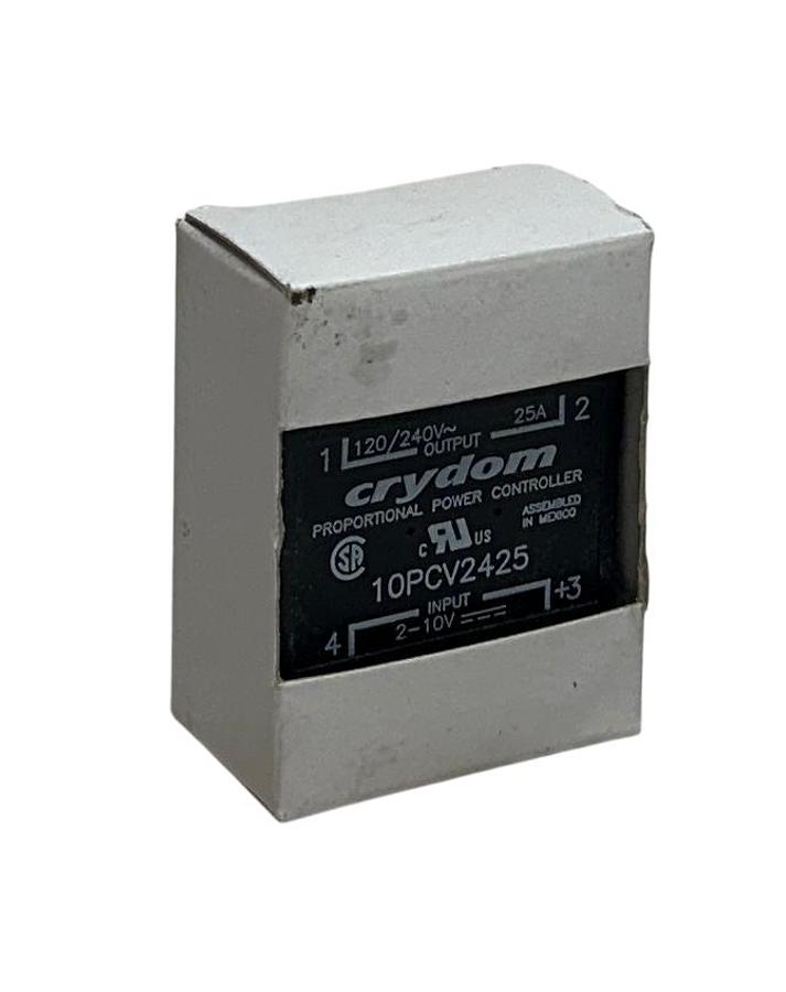 Used CRYDOM 10PCV2425 PROPORTIONAL POWER CONTROLLER / SOLID STATE RELAY 120/240V NSMP