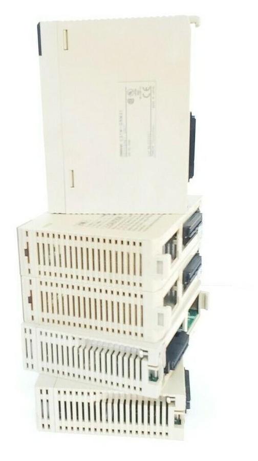 Used LOT OF 5 OMRON CS1W-DRM21 DEVICENET UNITS 24VDC .5W CS1WDRM21