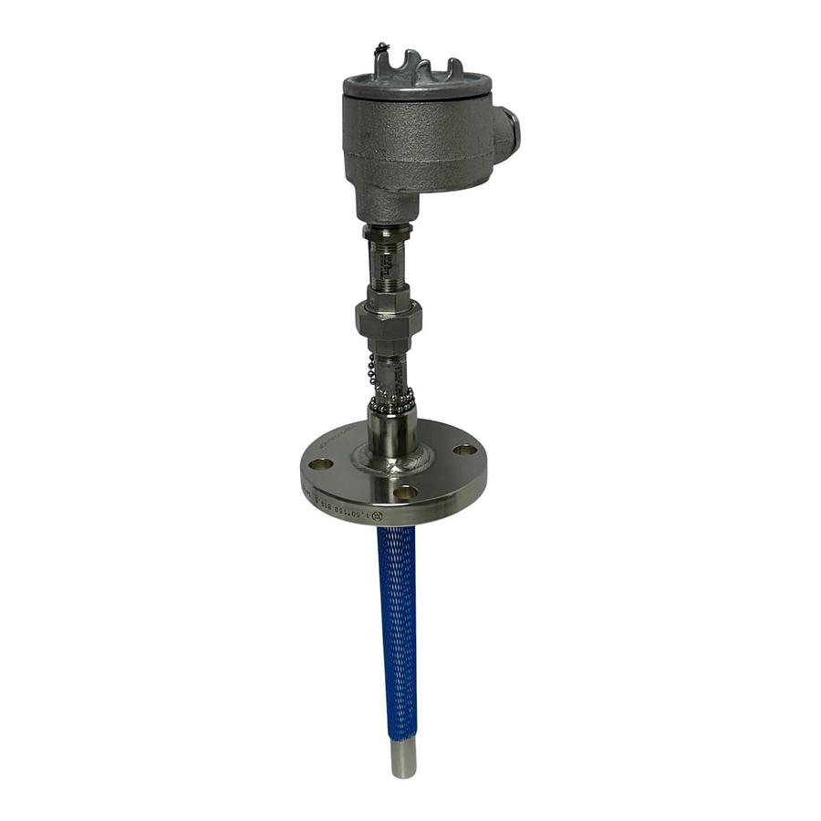 Used Daily Thermetrics A064272-SE-TW Thermowell Flanged Assy. 10" 316L Thermocouple