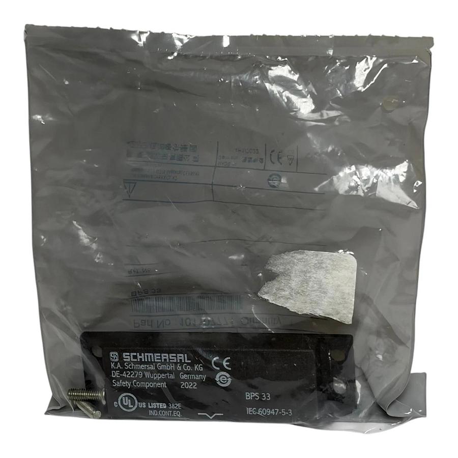 Used Schmersal BPS 33 Magnetic Safety Sensor Actuator 101107771 New Sealed