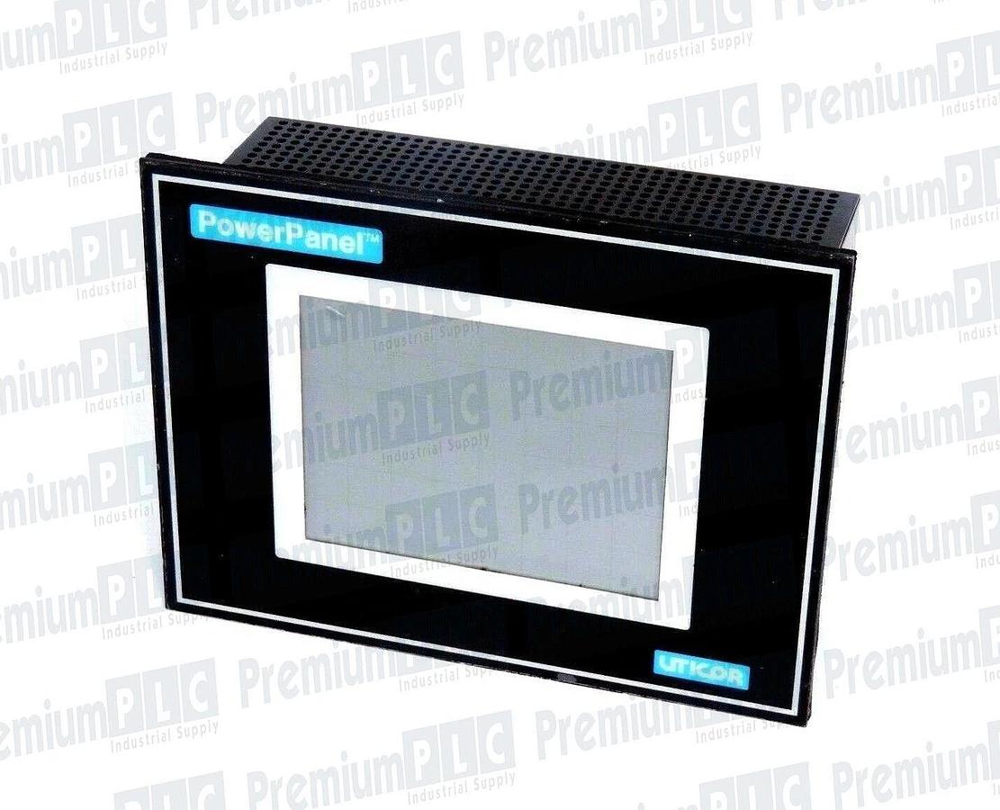 Used AVG UTICOR 100G-5L1R4 POWER GRAPHIC INTERFACE PANEL REV B1 24VDC 100G5L1R4