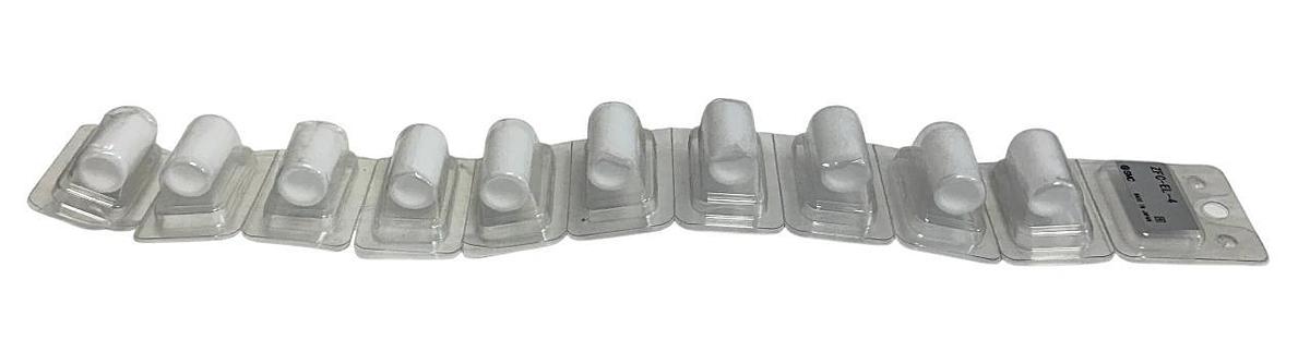 Used 10 SMC ZFC-EL-4 / ZFCEL4 PNEUMATIC ZFC FILTER ELEMENTS (10 PACK) NSMP