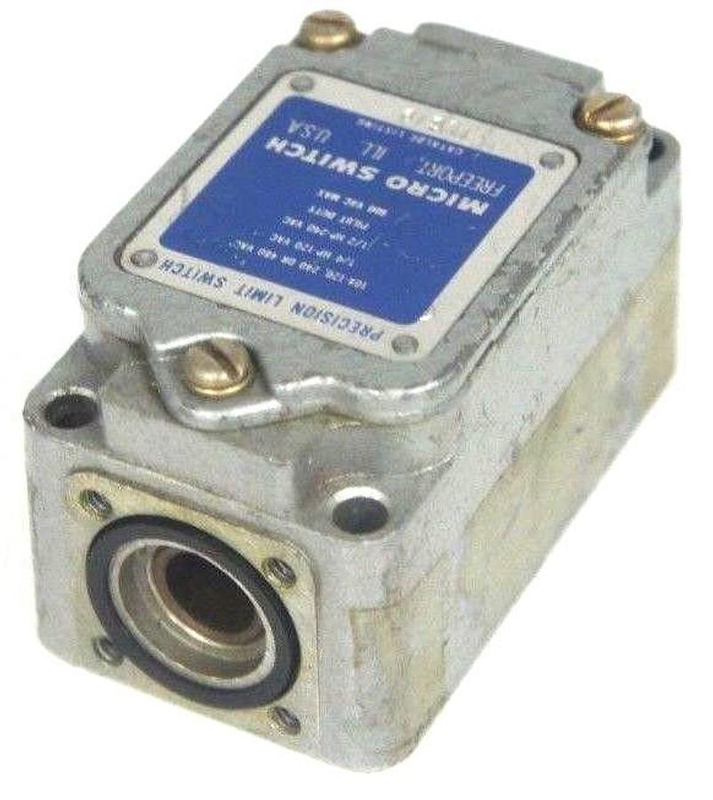 Used MICRO SWITCH 1LS19 LIMIT SWITCH 10A-120 240 OR 480VAC SWITCH BODY ONLY