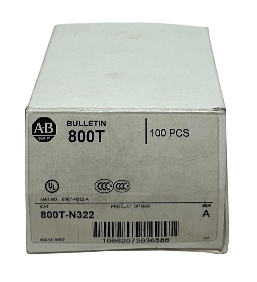 Used 74 ALLEN BRADLEY 800T-N322 /A BULLETIN 800T TERMINAL GUARDS 30mm PUSHBUTTON NSMP