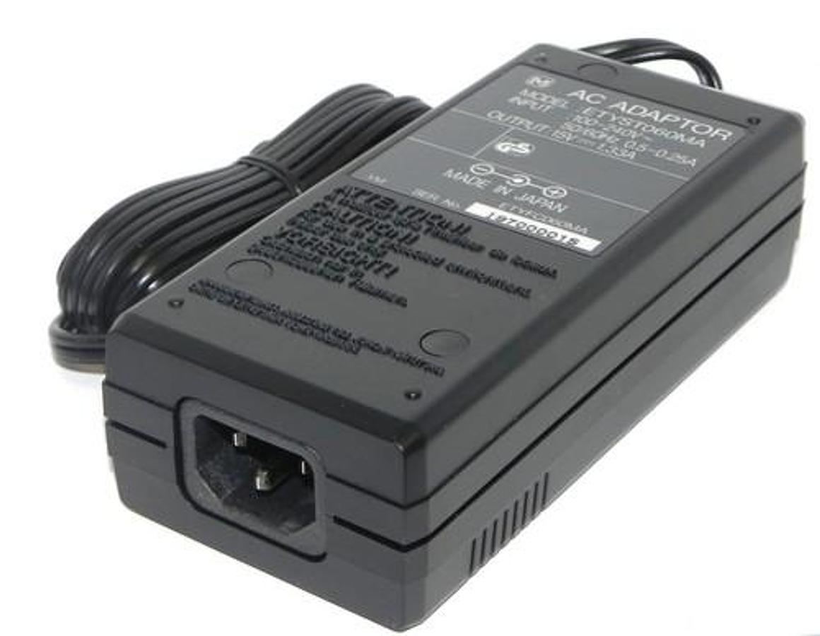 Used ZEROS ETYST060MA AC ADAPTOR INPUT: 100-240V~50/60HZ 0.5-0.25A OUTPUT: 15V 1.33A