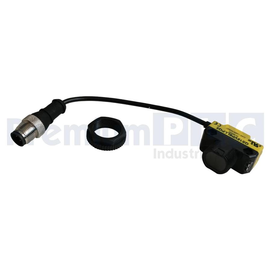 BANNER QS18VP6LLPQ5 QS18 PHOTOELECTRIC SENSOR 10-30VDC P/N 73244 W/ACCS NSMP