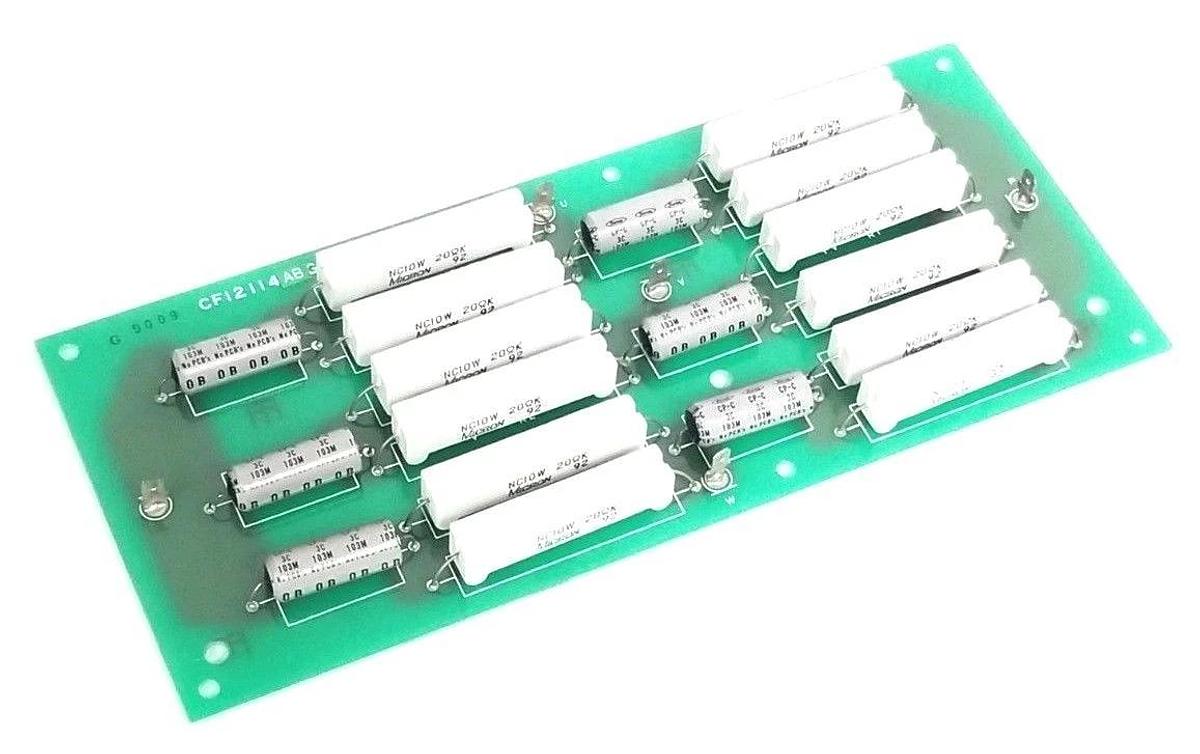 Used GENERAL ELECTRIC CF12114ABG01 RESISTOR BOARD BF122114AA , DT-DV