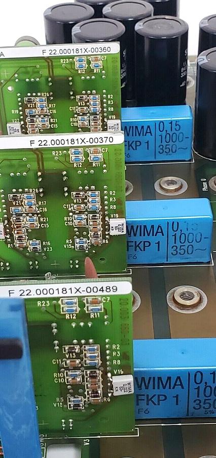 Used HELLER 20.004 217-02 BOARD AHLE-40/80A, 20.003 660-03