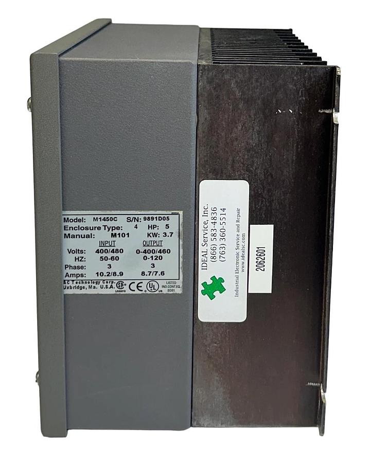 Refurbished LENZE AC Tech M1450C MC SERIES INTELLIGENT DRIVE 5HP/3.7kW 400/480V INPUT REP