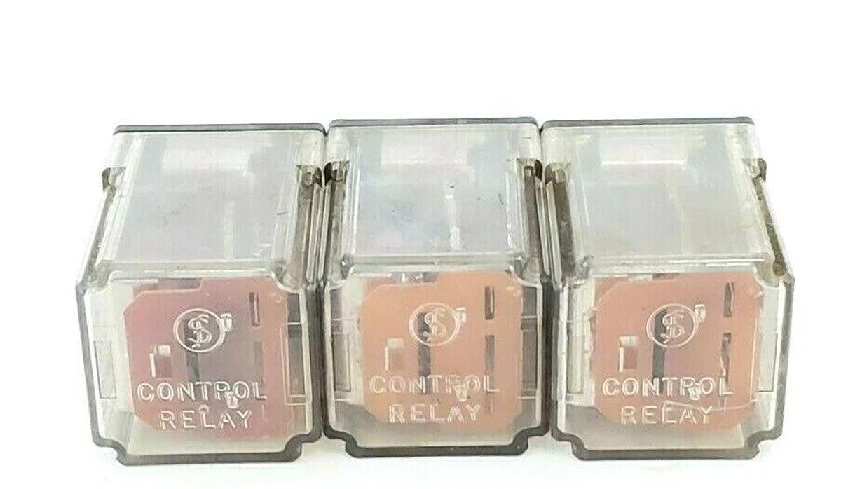 Used LOT OF 3 FUJI ELECTRIC HH22PN DC 24V CONTROL RELAYS HH22PNDC24V
