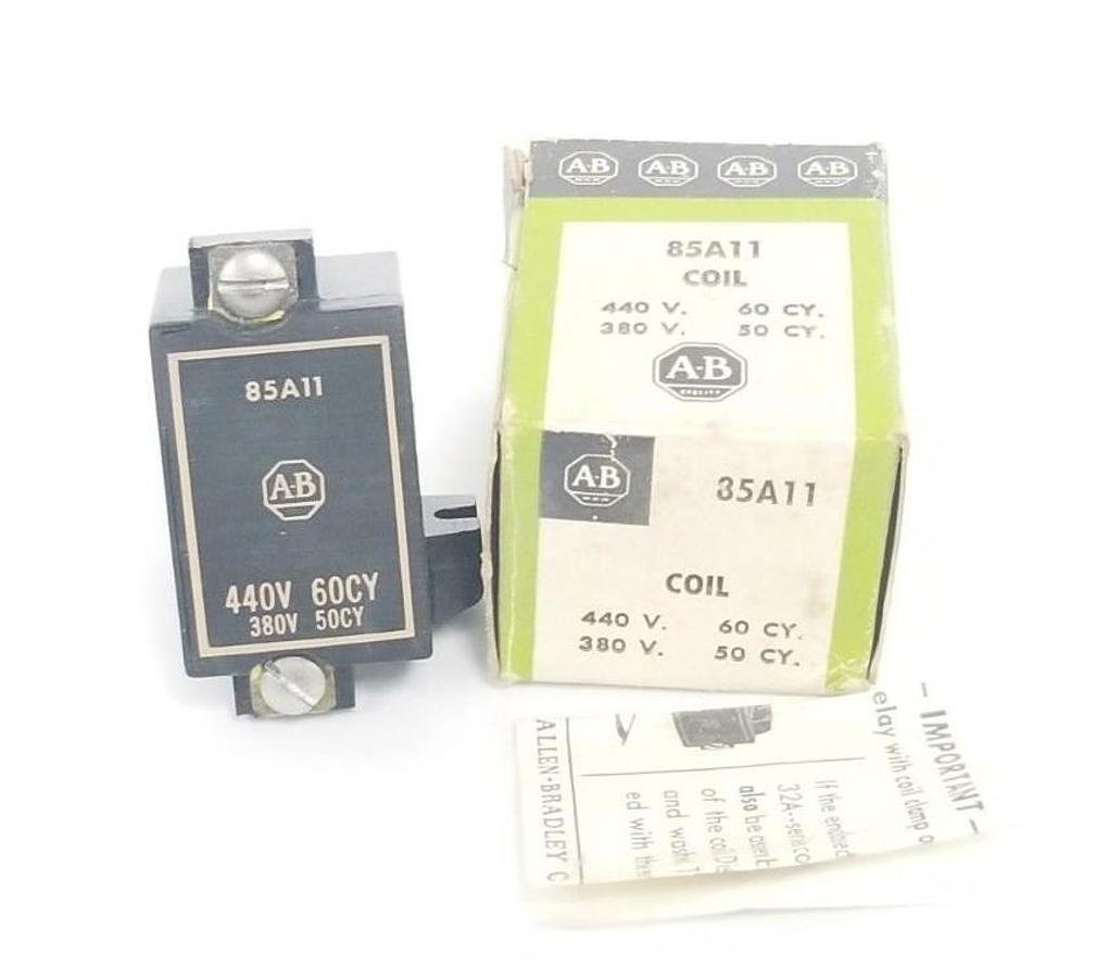 Used NIB ALLEN BRADLEY 35A11 COIL 480V. 60CY. 380V. 50CY.