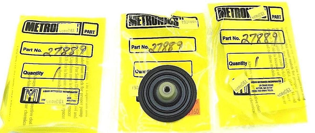 Used LOT OF 3 NEW LMI LUQUID METRONICS 27889 LIQUIFRAMS