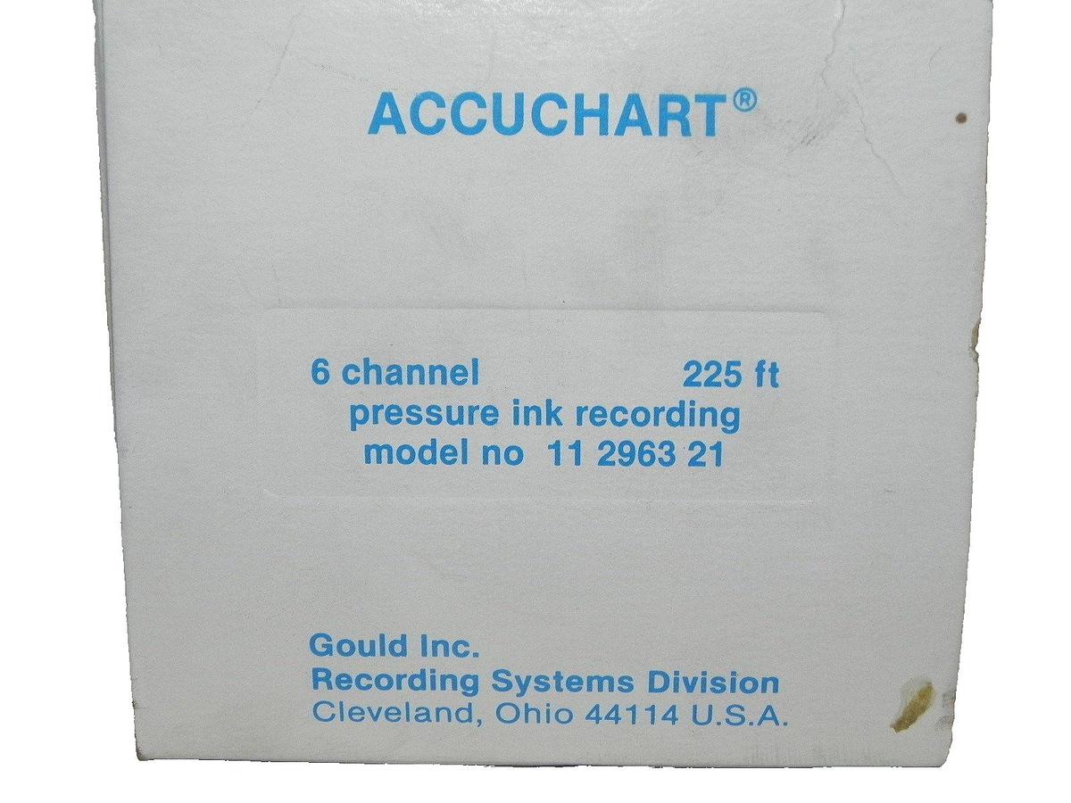 GCC GOULD 11 2963-21 ROLLED CHART PAPER NEW IN BOX
