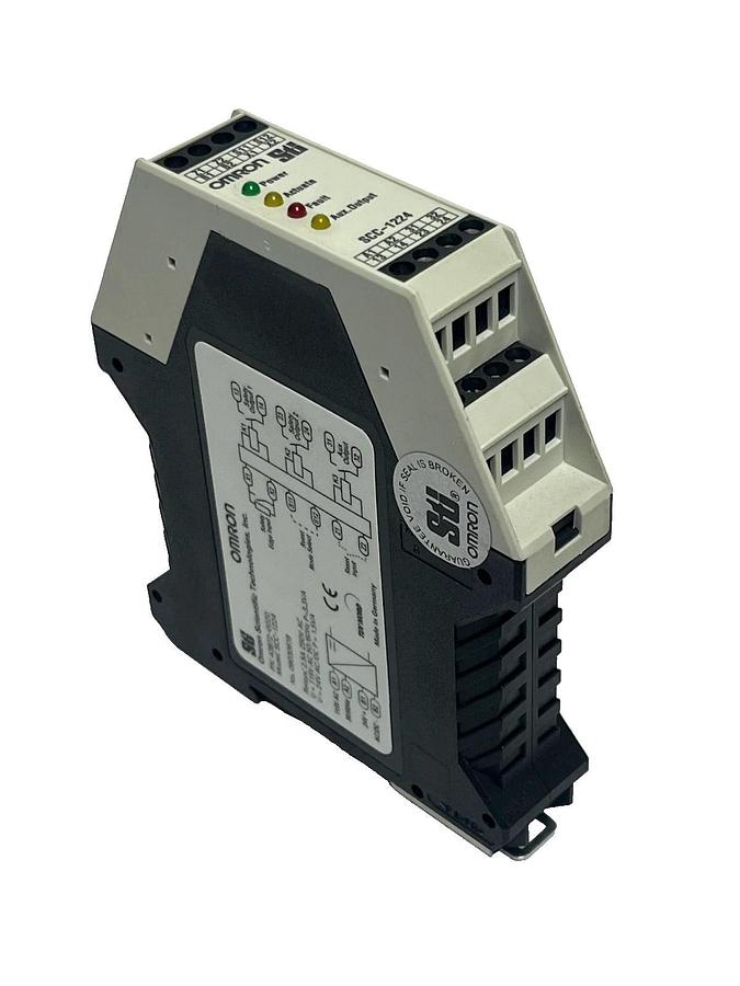 Used Omron SCC-1224 Safety Edge Controller 43872-0020 120/240V AC