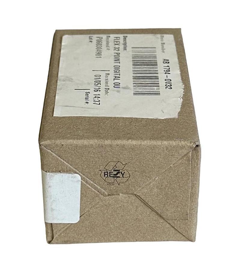 Used NEW SEALED ALLEN BRADLEY 1794-OV32 /A Flex I/O 32-PT 24V DC SINK OUTPUT 1794OV32