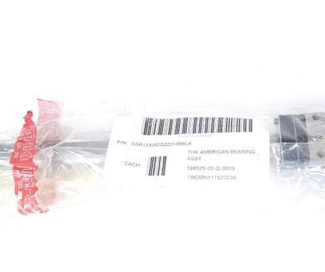 Used NEW THK SSR15XW2QZZZ-666LK LINEAR GUIDE SLIDE RAIL SSR15XW2QZZZ666LK 2 LM BLOCKS