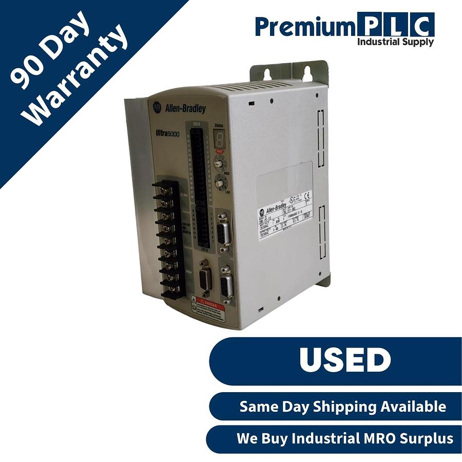 Used ALLEN BRADLEY 2098-IPD-010 /B Ultra 5000 SERVO DRIVE 1kW F/W V1.10 P/N 9111-0063