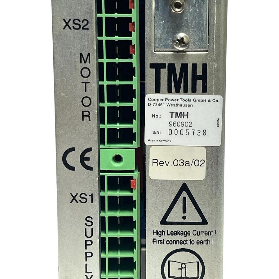 Used Cooper Tools TMH 960902 STMH Servo Drive Controller Rev 03a/02