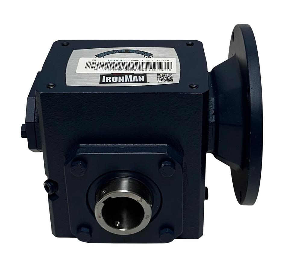 Used GROVE GEAR IRONMAN GRG-HMQ821-20-H1-56-23 / GRG8210541.23 GEAR REDUCER 20:1 NSNP