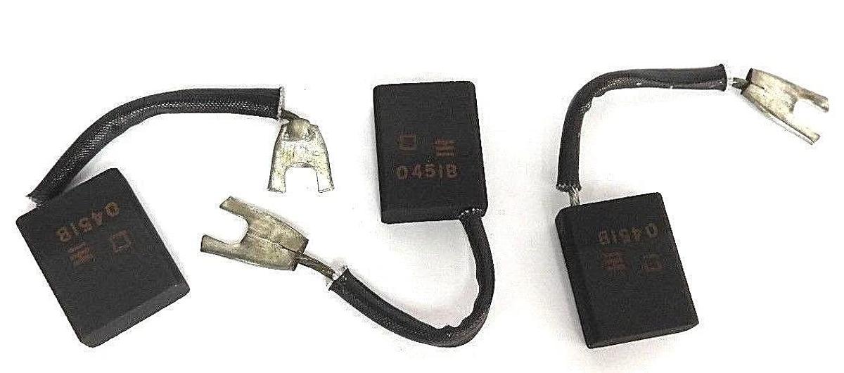 LOT OF 3 NEW BALDOR RELIANCE 0451B BRUSHES SOLID SINGLE SHUNT WIRE O451B