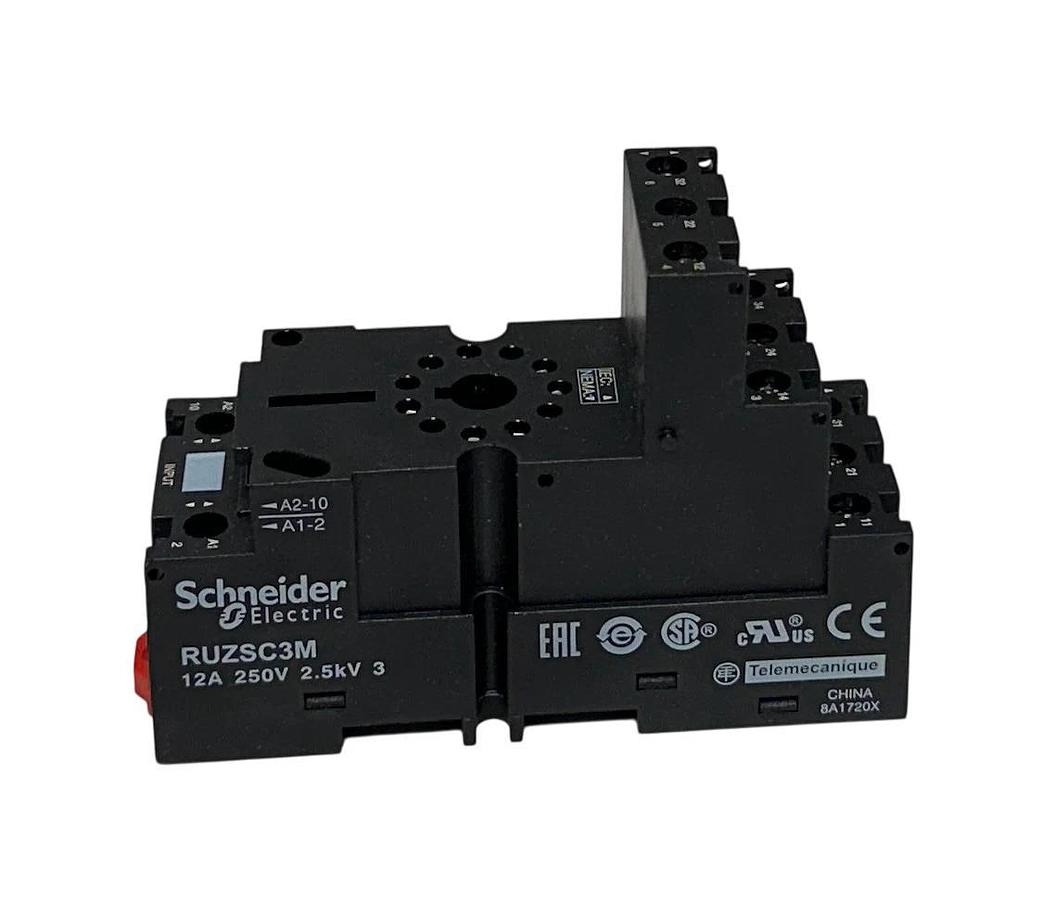 10 SCHNEIDER TELEMECANIQUE RUZSC3M HARMONY RELAY SOCKETS 12A 250V 2.5kV OEM NSNP