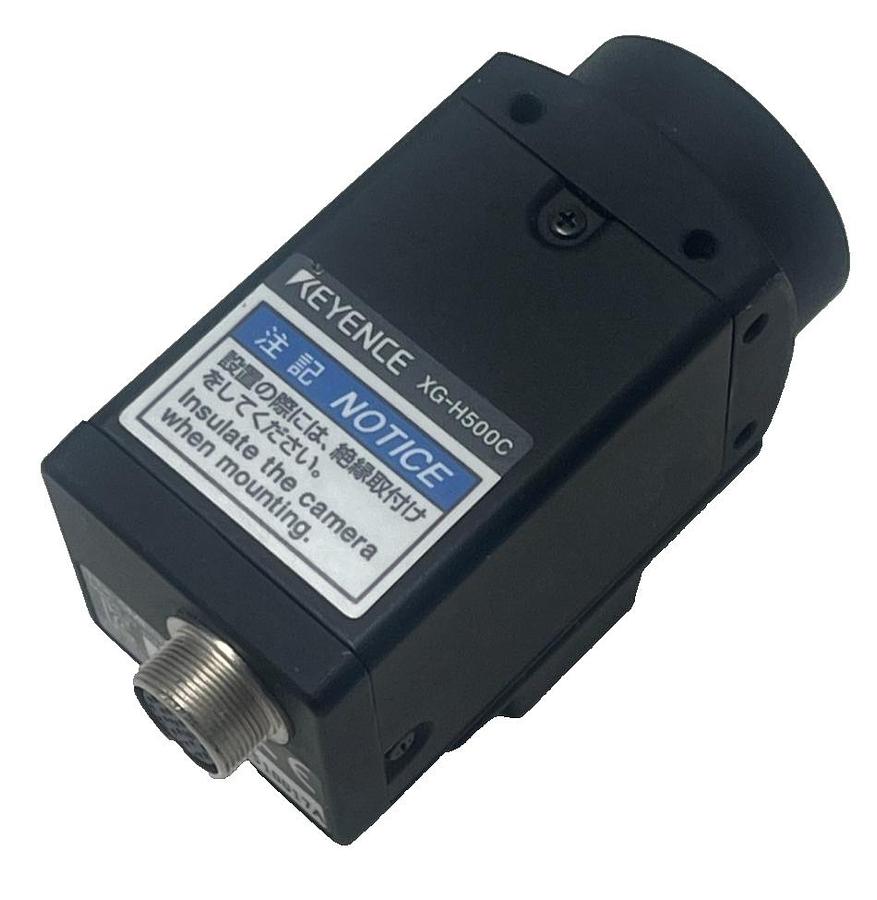 Used KEYENCE XG-H500C XGH500C HIGH-SPEED CAMERA XG SER. 11x 5MEGA COLOR no lens cover