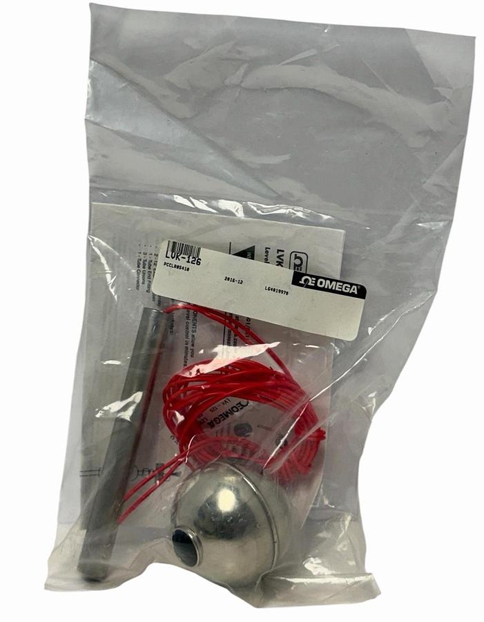 NEW OMEGA LVK-126 LEVEL SWITCH KIT LVK126 - INDUSTRIAL FLUID CONTROL