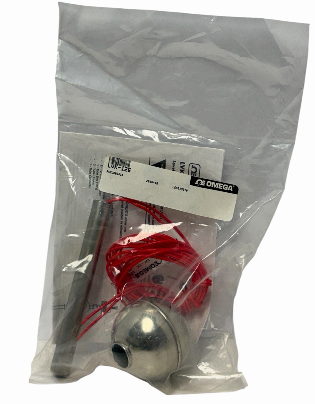 NEW OMEGA LVK-126 LEVEL SWITCH KIT LVK126 - INDUSTRIAL FLUID CONTROL