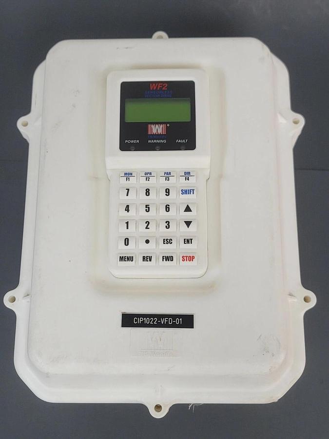 Used DANFOSS VACON TB WOODS WF2C4010-0N DRIVE 10HP 460VAC 3PHASE NEMA 1