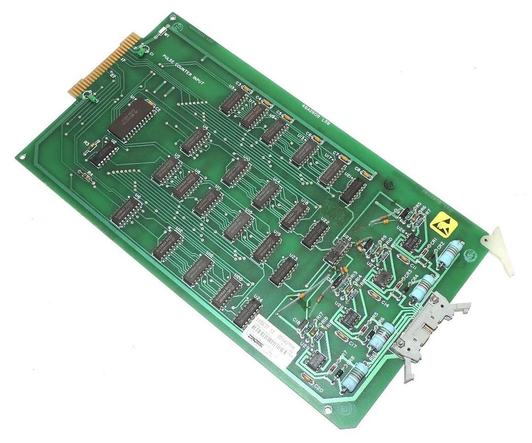 Used FISHER ROSEMONT DM6371X1-A2 PULSE COUNTER, REV F/K, DM6371X1