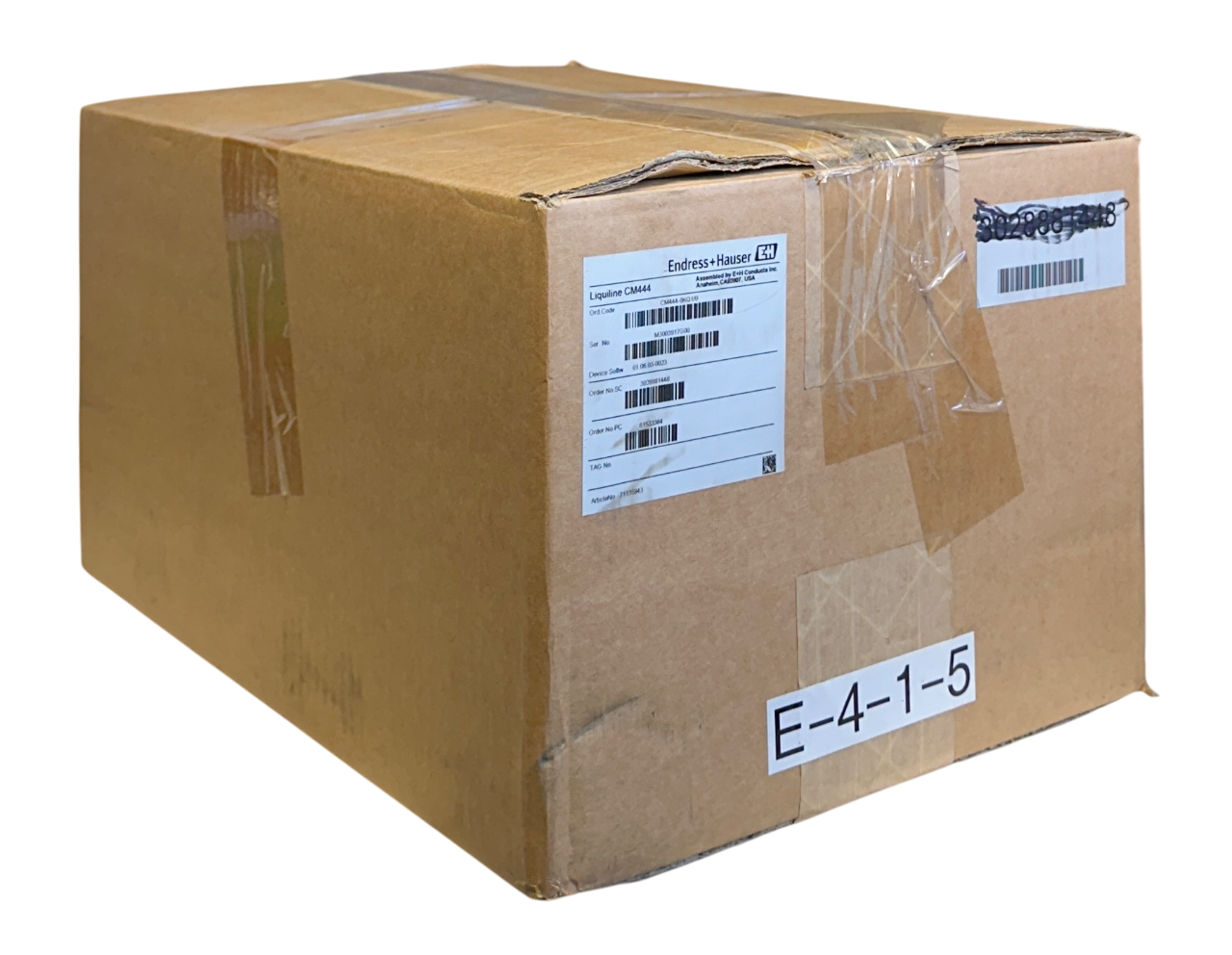 Used ENDRESS+HAUSER CM444-8KQ1/0 / CM444-AAM41A3461BAA Liquiline CM444 24VDC 68W NSMP