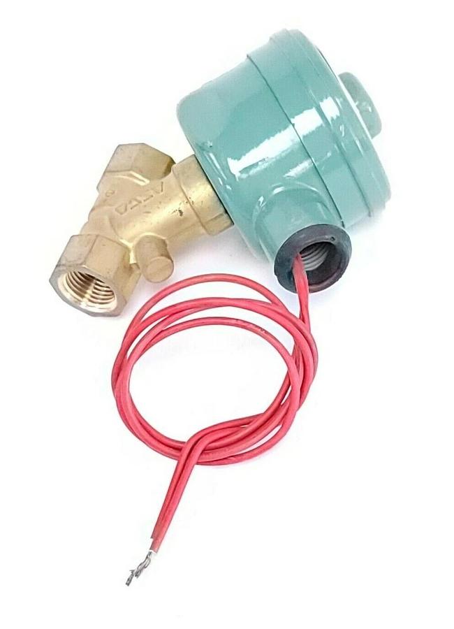 Used ASCO EF8030A17 SOLENOID VALVE 120/60, 110/50 PIPE: 1/2'' WATTS: 15.4
