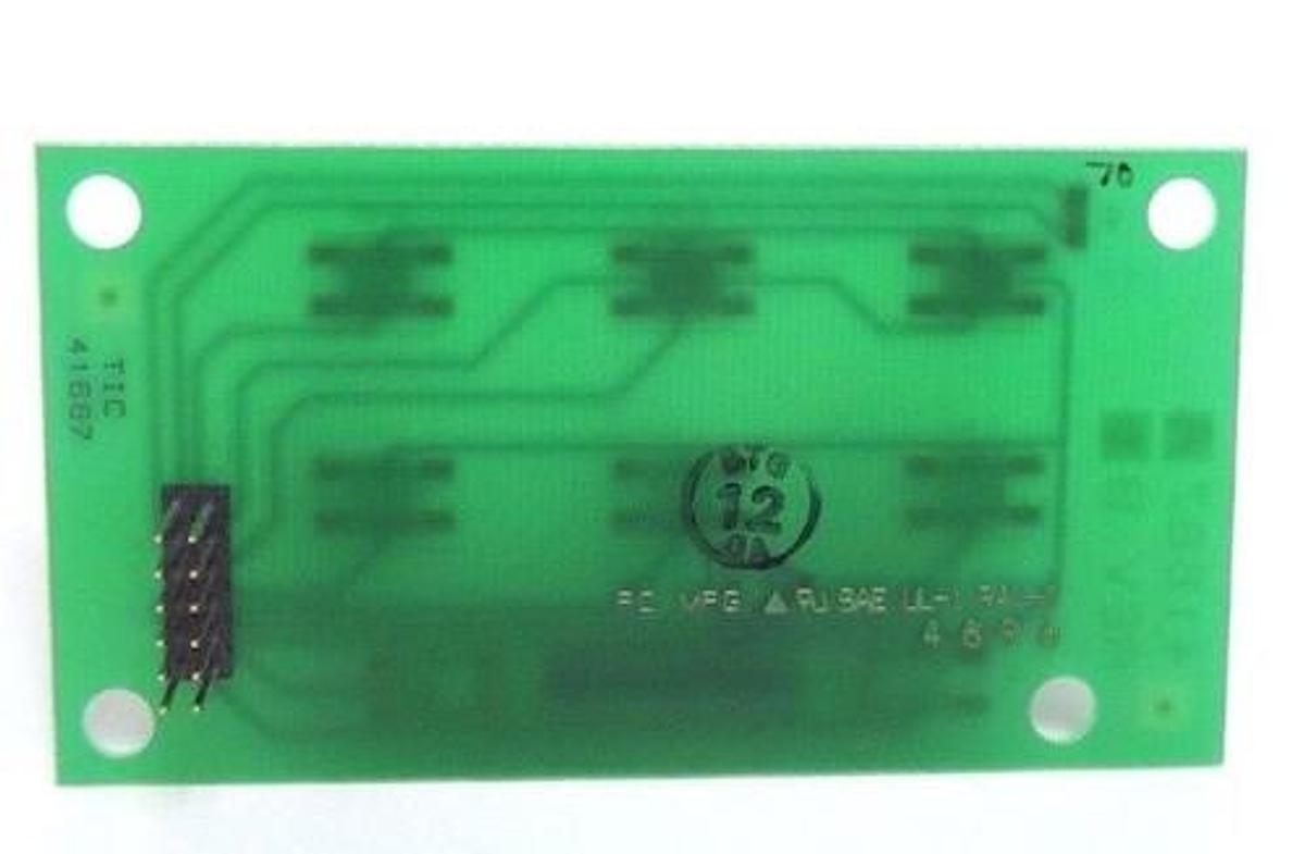 Used TOSHIBA 41687A BOARD 41687A REV. BD BT-1296-1439