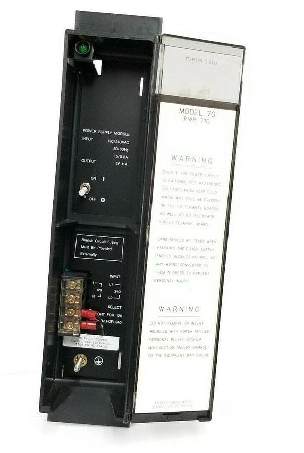 Used GE FANUC IC697PWR710B POWER SUPPLY MODULE 5V 55W A20B-1002-0680