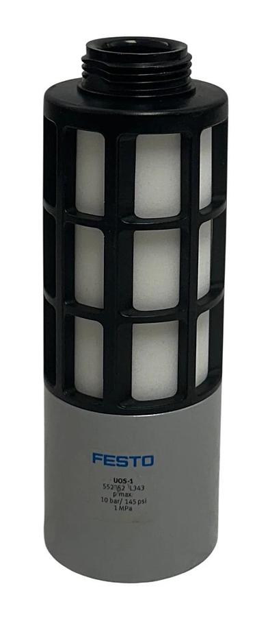 FESTO UOS-1 / 552252 OEM PNEUMATIC SILENCER / MUFFLER FOR EXHAUST VALVE NSNP