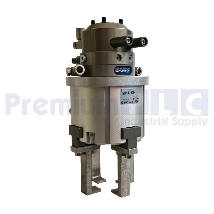 Used SCHUNK DDF 2-031-P2-E4 / DDF2-31-P2-E4 ROTARY FEED-THROUGH ID 323034 W/MHS4-63D
