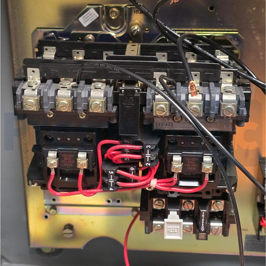 Used Allen Bradley 506-AJB-6P-24R /F Nema Size 0 Rvsg Combination Starter Disconnect