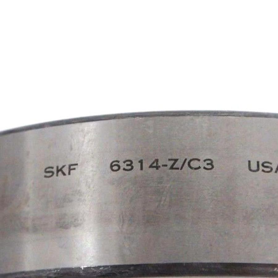 Used NEW SKF 6314-Z/C3 DEEP GROOVE BALL BEARING 6314ZJEM