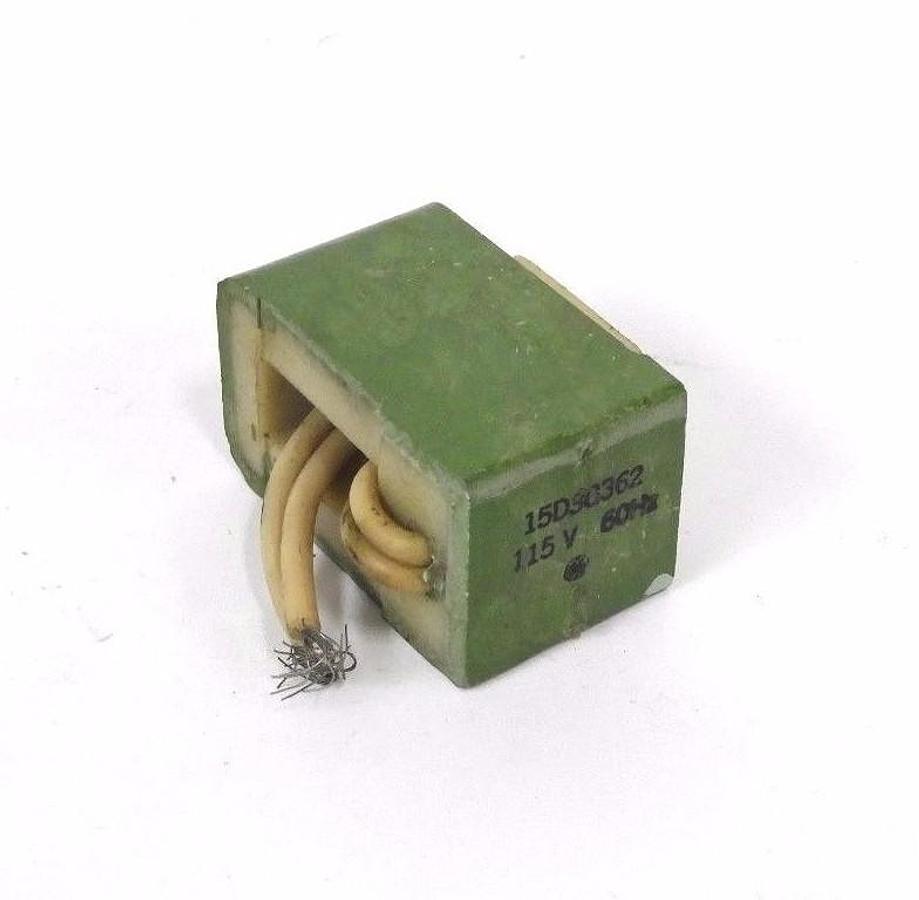 Used GENERAL ELECTRIC 15D3G362 COIL 115V 60HZ