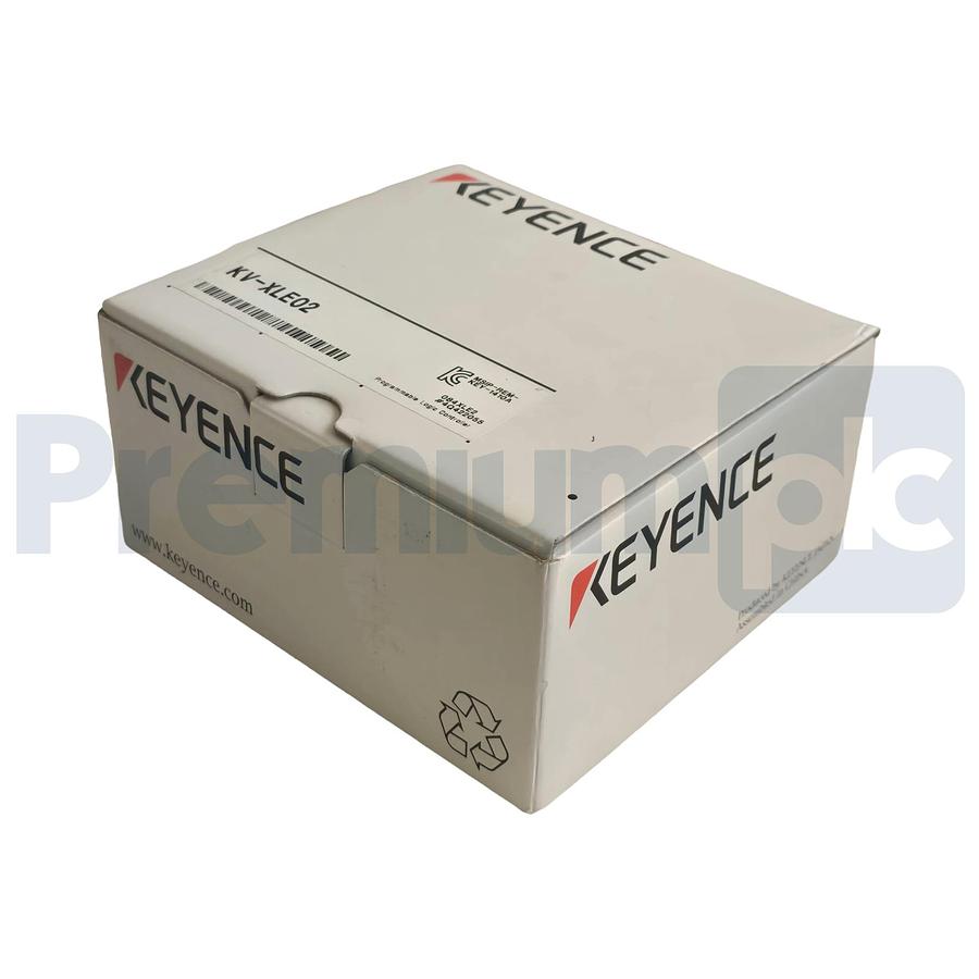 Used Keyence KV-XLE02 | KVXLE02 Dual-Port EtherNet Communication Unit | 1Gbps NSMP