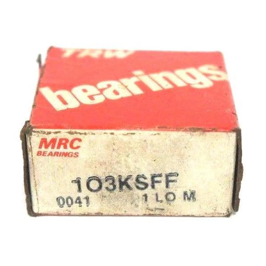 Used LOT OF 2 NIB MRC 103KSFF SINGLE ROW BALL BEARINGS