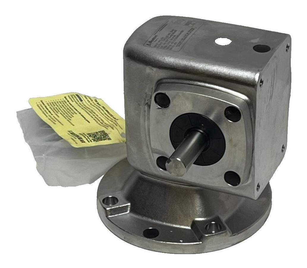 Used Boston Gear SSF715-40K-B5-JS1 Stainless Steel Speed Reducer 40:1 56C w/ Hardware