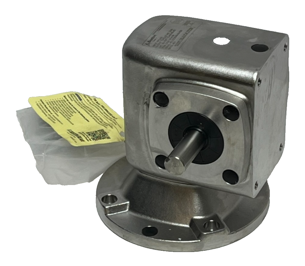Used Boston Gear SSF715-40K-B5-JS1 Stainless Steel Speed Reducer 40:1 56C w/ Hardware