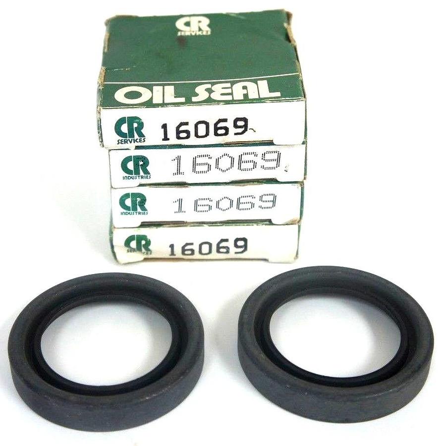 Used LOT OF 6 NEW CHICAGO RAWHIDE 16069 OIL SEALS