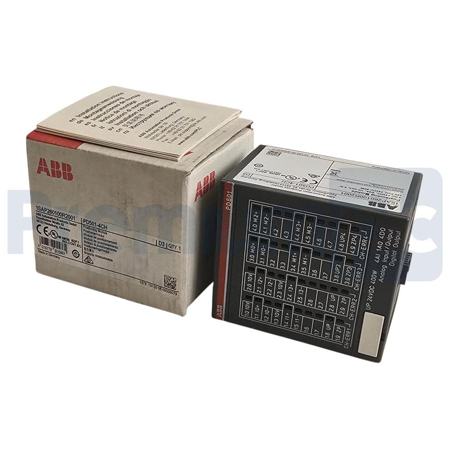 Used ABB PD501-4CH | 1SAP260100R2001 AC500 S500 I/O 4-Ch Positioning Module NSMP