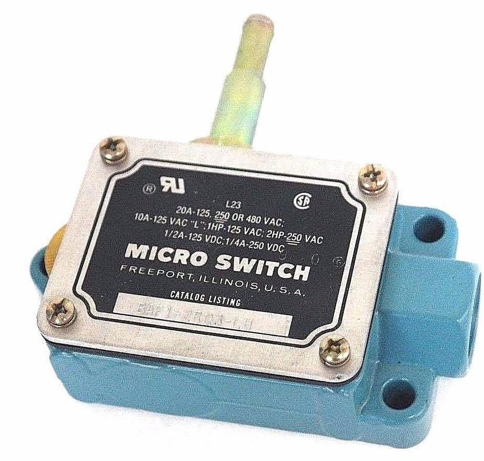Used NEW MICRO SWITCH HONEYWELL BAF1-2RQ3-LH LIMIT SWITCH BAF12RQ3LH