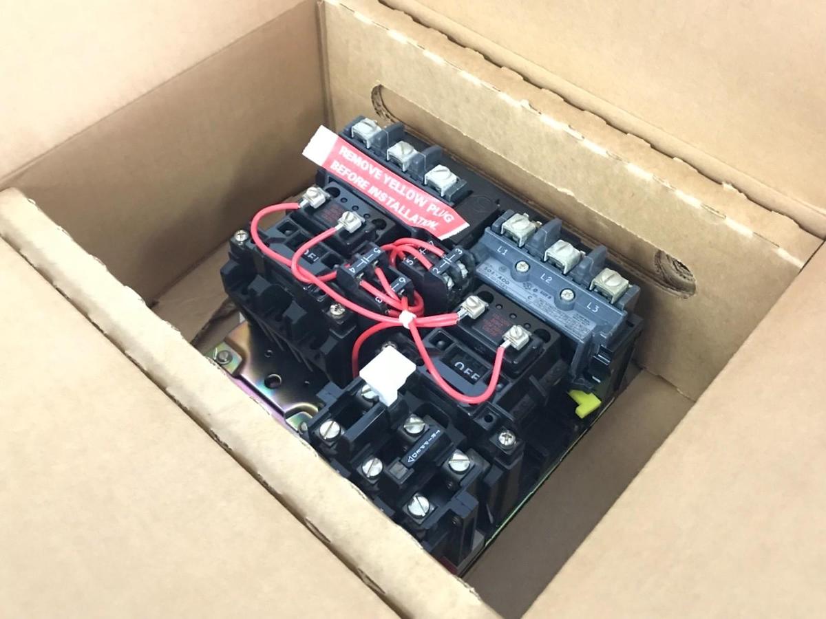 Used NIB ALLEN BRADLEY 505-AOD SERIES C SIZE 0 PHASE 3 REVERSING STARTER 505AOD