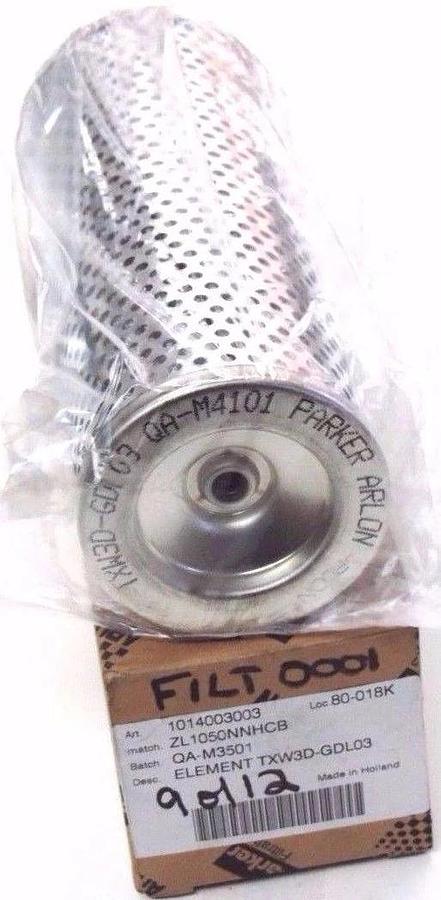 Used NIB PARKER TXW3D-GDL03 FILTER ELEMENT ART. 1014003003
